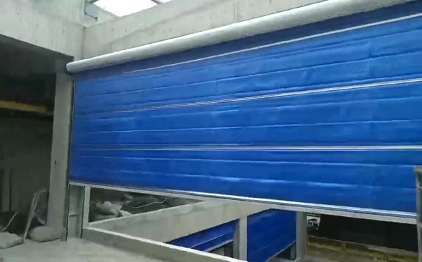 大型物流园区完成都兰防火门整体安装工程