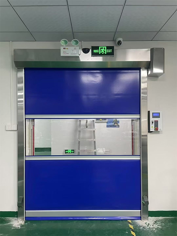 都兰快速都兰卷帘门在冷链物流仓储区的应用实践